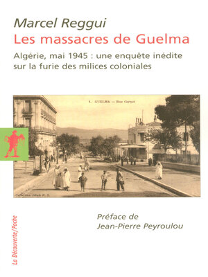 cover image of Les massacres de Guelma